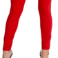 Calça jeans skinny com revestimento Guess feminina vermelha tamanho 29