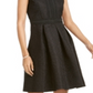 Vestido feminino bordado Pappagallo, preto, tamanho 4