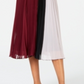 Vestido midi plissado com blocos de cores Alfani feminino, roxo, tamanho pequeno