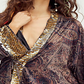 Kimono Layla Embelezado Lavado Top Marrom Tamanho Pequeno para Mulheres da Free People