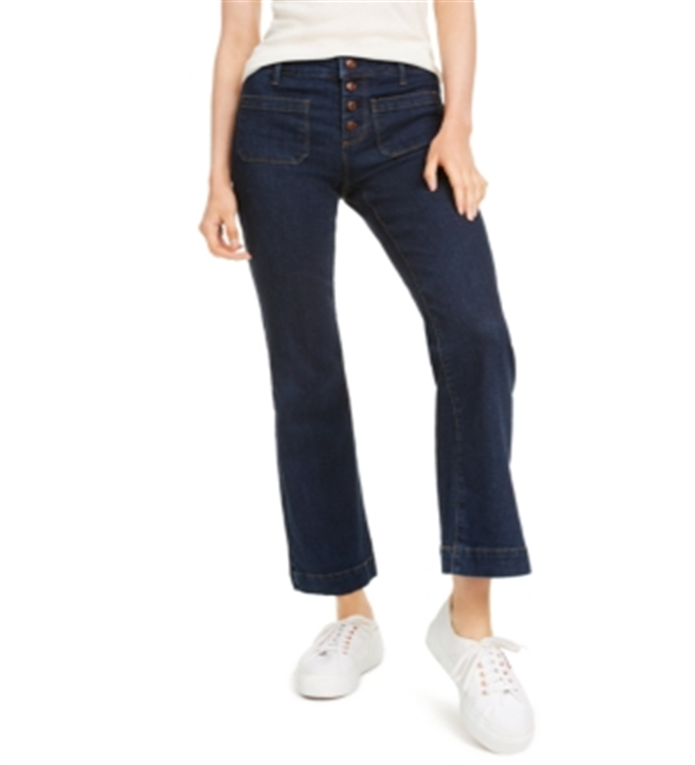 Calça Jeans Bootcut Sailor Feminina OAT Azul Tamanho 29