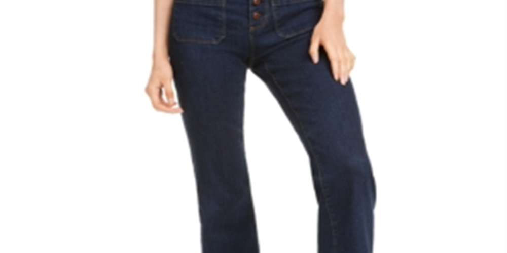 Calça Jeans Bootcut Sailor Feminina OAT Azul Tamanho 29