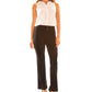 Calça de malha ponte pull-on BCX Junior - marrom - tamanho grande