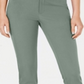 Calça feminina Charter Club Newport Tummy Control Slim Fit, verde, tamanho 18