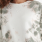 Suéter feminino de lã com gola redonda Lucky Brand, branco, tamanho médio