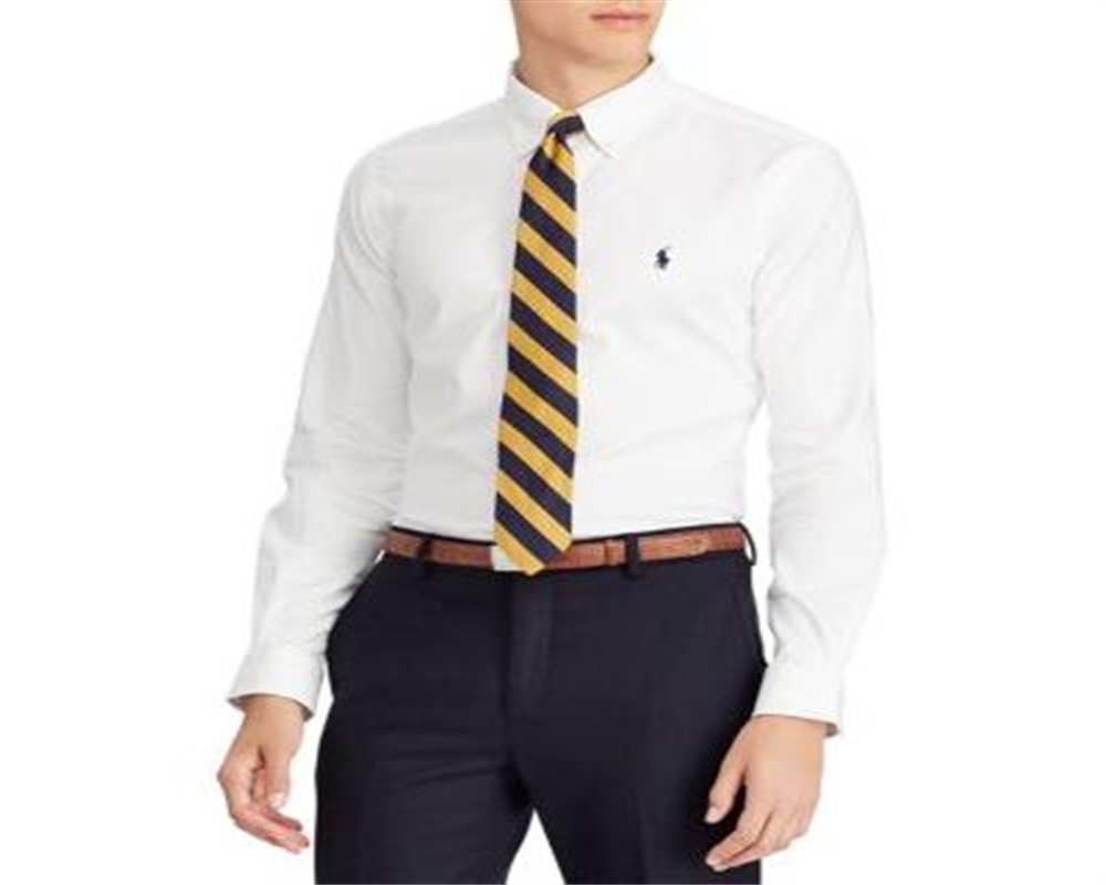 Camisa Oxford Masculina Ralph Lauren Branca Tamanho Médio