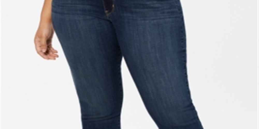 Calça jeans skinny Levi's Plus 711 Denim feminina, azul, tamanho 24W