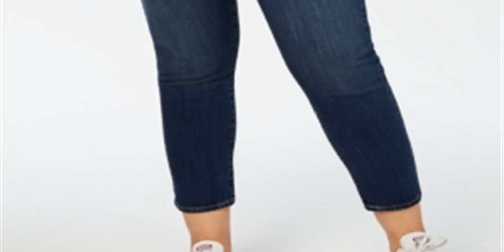 Calça jeans skinny Levi's Plus 711 Denim feminina, azul, tamanho 24W