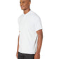 Polo de golfe Nike Vapor Blade Collar masculino, branco, tamanho médio