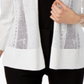 Suéter Alfani Feminino Novelty Stitch Branco Tamanho P