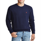 Suéter Ralph Lauren Masculino Manga Longa Gola Redonda Azul Tamanho P