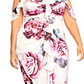 Vestido vintage Blooms feminino City Chic rosa tamanho 18