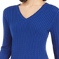Suéter Tommy Hilfiger Feminino de Algodão com Cabo Azul Tamanho XS