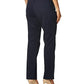 Calça reta feminina Gloria Vanderbilt Anita azul tamanho 14