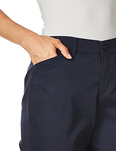 Calça reta feminina Gloria Vanderbilt Anita azul tamanho 14