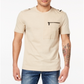 Camiseta masculina de malha Flight da Sean John, marrom, tamanho XXX-G