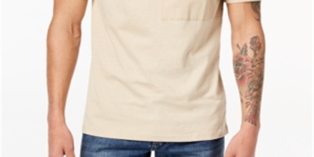 Camiseta masculina de malha Flight da Sean John, marrom, tamanho XXX-G