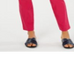 Calça feminina Charter Club Cambridge Skinny Tummy Control Rosa Tamanho 6