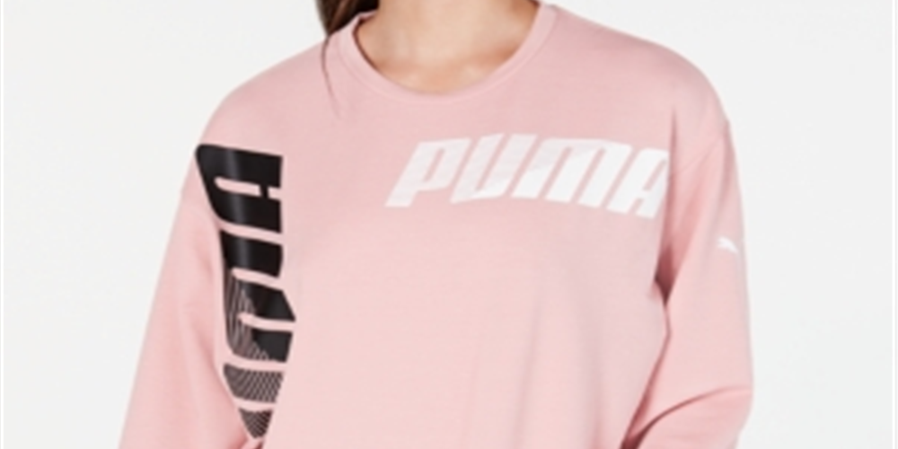 Puma Feminino Pullover Bridal Rose Modern Sport Crewneck Sweater Rosa Tamanho XL
