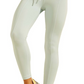 Leggings Guss Active com cadarço para mulheres, verde, tamanho grande