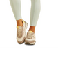 Leggings Guss Active com cadarço para mulheres, verde, tamanho grande