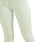 Leggings Guss Active com cadarço para mulheres, verde, tamanho grande