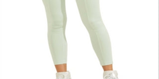 Leggings Guss Active com cadarço para mulheres, verde, tamanho grande
