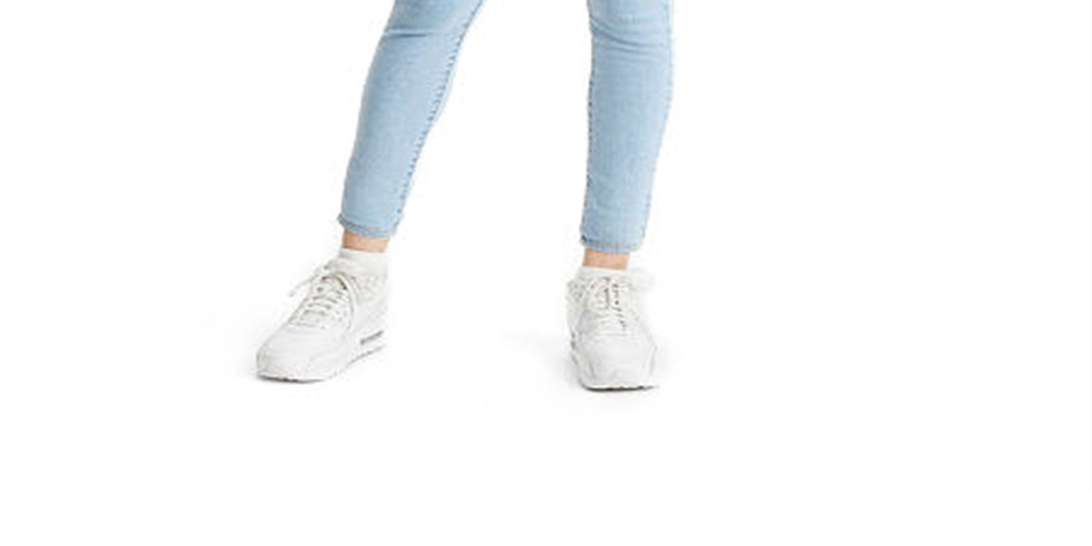 Calça jeans Levi's 720 High Rise Super Skinny Feminina Azul Tamanho 28