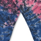 Calça jogger feminina tie-dye da Full Circle Trends, amarela, tamanho 3X