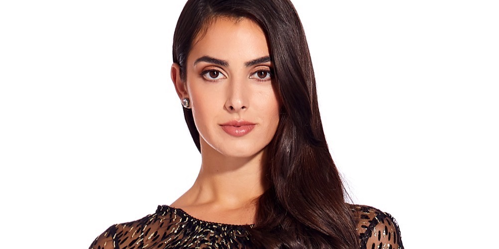 Vestido feminino Salopeta Auriu Adrianna Papell preto tamanho 12