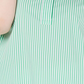 Tommy Hilfiger Blusa Feminina Listrada com Babados Plus Verde Tamanho GG