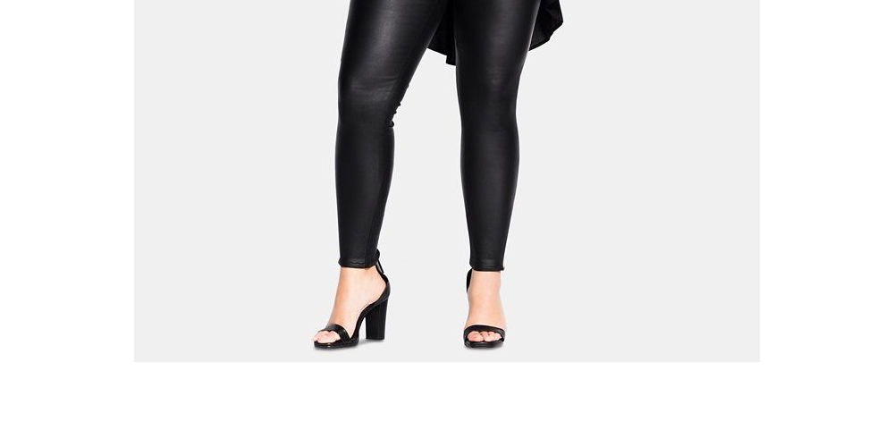 Camisa feminina City Chic Fierce High Low - Verde Tamanho X-Grande