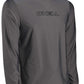 Camisa de manga comprida masculina Basic Skins O Neill, cinza, tamanho XL