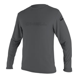 Camisa de manga comprida masculina Basic Skins O Neill, cinza, tamanho XL