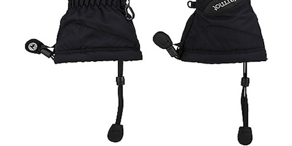 Luva Moraine Feminina Marmot Preta Tamanho P