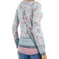 Blusa de malha estampada feminina Style &amp; Co, cinza, tamanho P