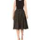 Vestido Calvin Klein Feminino Flare com Botões Clip-Dot Preto Tamanho 14