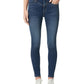 Calça jeans skinny feminina Joe's Jeans com frente em V, azul, tamanho 29