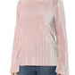 Blusa feminina de veludo INC International Concepts, rosa, tamanho grande