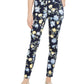 Calça jeans feminina Charter Club Floral Lexington com perna reta, azul, tamanho 16