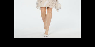 Vestido feminino Alfani com decote em V rosa tamanho pequeno P