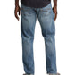 Calça jeans masculina Hunter Athletic Fit Tapered da Silver Jeans Co., azul, tamanho 36x32