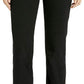 Calça jeans feminina Lucky Brand Sweet Bootcut preta tamanho M
