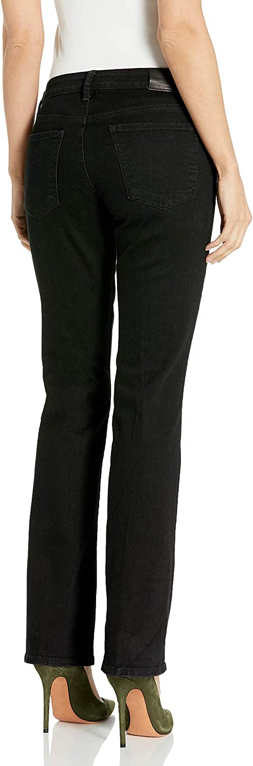 Calça jeans feminina Lucky Brand Sweet Bootcut preta tamanho M