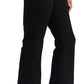 Calça jeans feminina Lucky Brand Sweet Bootcut preta tamanho M
