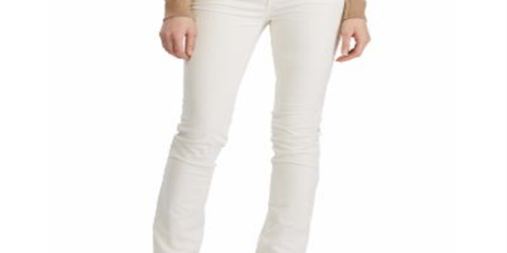 Calça Ralph Lauren Premier Straight Feminina Branca Tamanho 8P