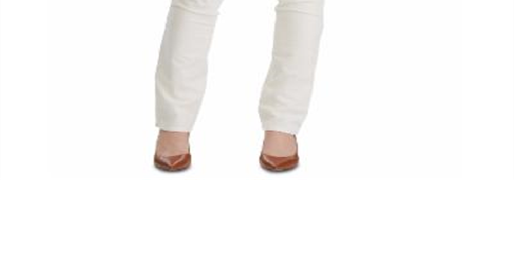 Calça Ralph Lauren Premier Straight Feminina Branca Tamanho 8P