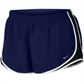 Shorts de corrida Nike Plus Tempo feminino, azul, tamanho 3XL