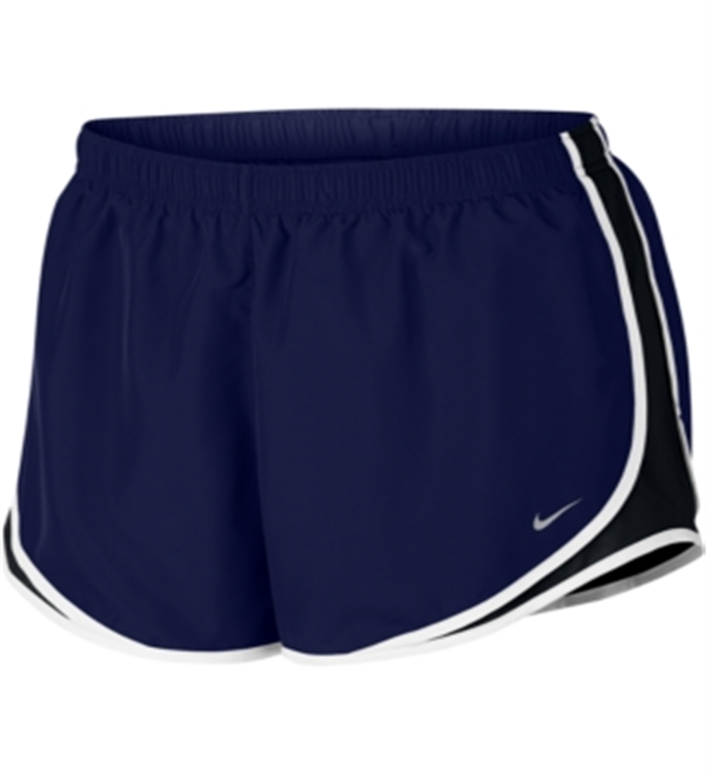 Shorts de corrida Nike Plus Tempo feminino, azul, tamanho 3XL