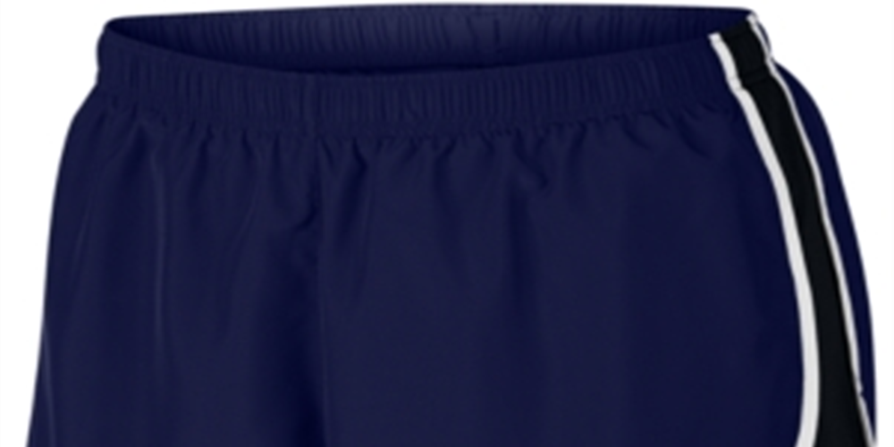 Shorts de corrida Nike Plus Tempo feminino, azul, tamanho 3XL